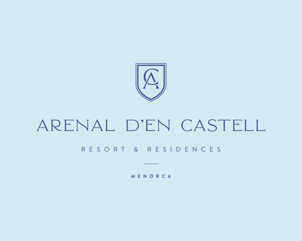 Arenal den castell blue logo